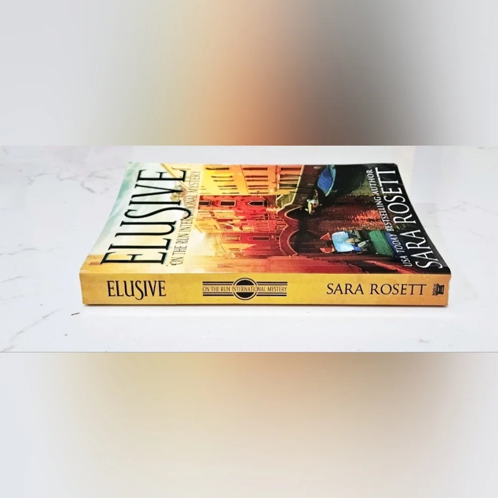 BOGO Sara Rosett Elusive On The Run International Mystery Novel Book Paperback